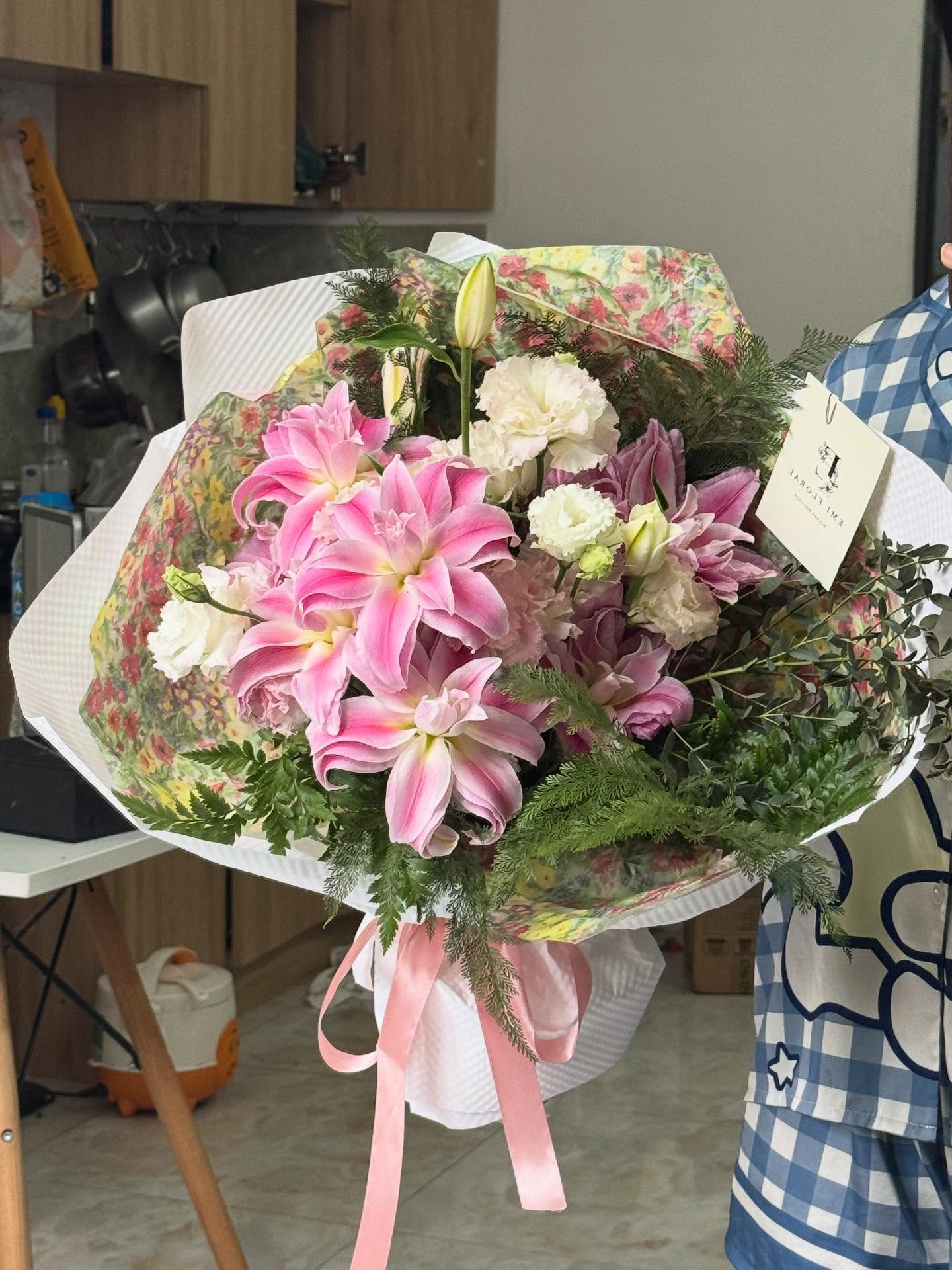 Hộp hoa khai trương 20