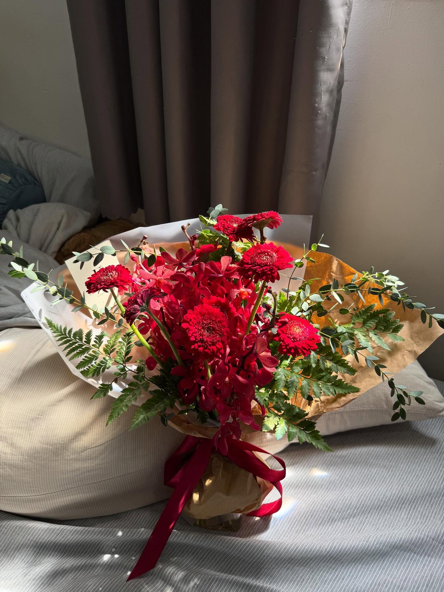 Bó hoa hồng trắng 25