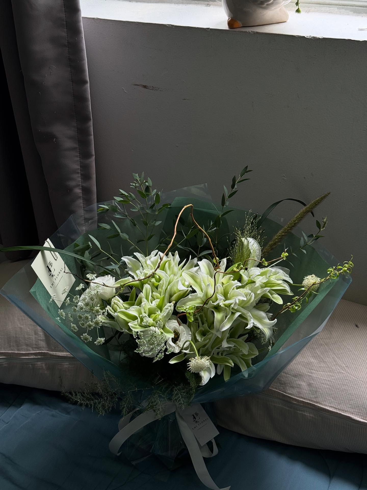 Bó hoa hồng hồng 39